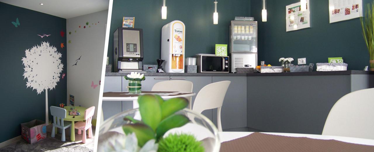 Espace de convivialité pour les familles